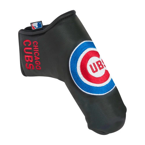 Team Effort Chicago Cubs Black Blade Putter Headcover - Image 2