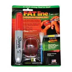 Green Keepers Line-M-Up Fat Line Precision Golf Ball Alignment Tool