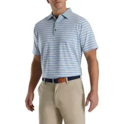 FootJoy Accented Stripe Lisle Polo