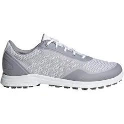 Adidas Women's Alphaflex Sport Golf Shoes - White/Grey/Silver