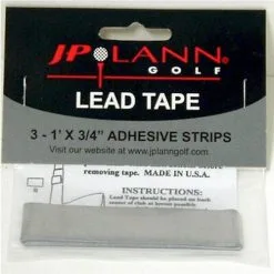 3 JP Lann Player Supreme Lead Tape Adhesive Strips 1' X 3/4"