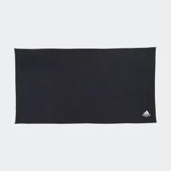 Adidas Players Microfiber Towel 16" X 30" - Black / White